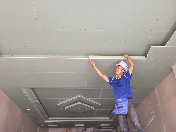 Kỹ thuật thi công thiếu chuyên nghiệp có thể dẫn đến sập trần thạch cao