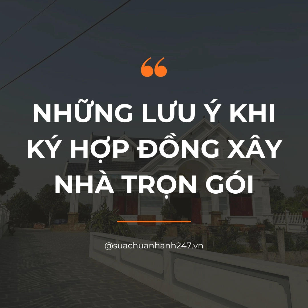 Những lưu ý quan trọng