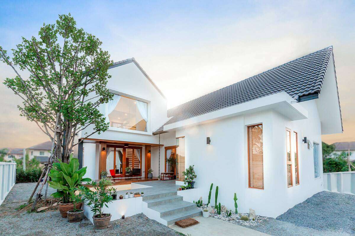 Thiết kế và vật liệu sử dụng ảnh hưởng đến giá xây nhà 2 tầng
