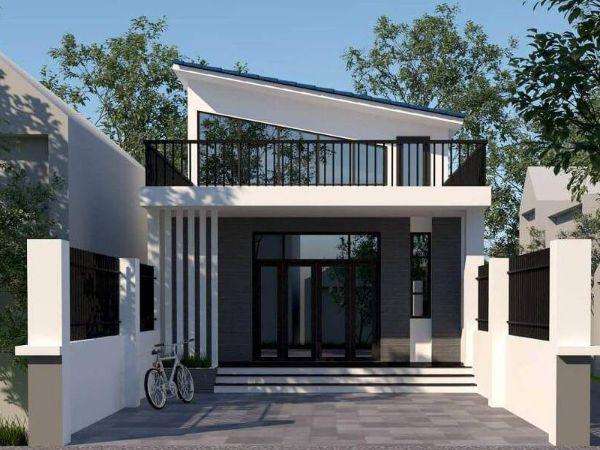 Thiết kế nhà cấp 4 mái tôn hiện đại