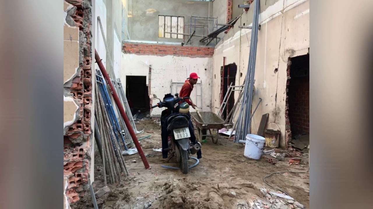 Cải tạo nhà cấp 4 cũ 3 gian tại nông thôn
