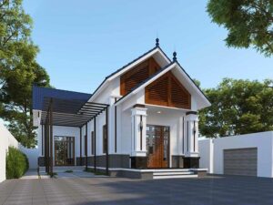 Ý tưởng cải tạo nhà cấp 4 chữ L
