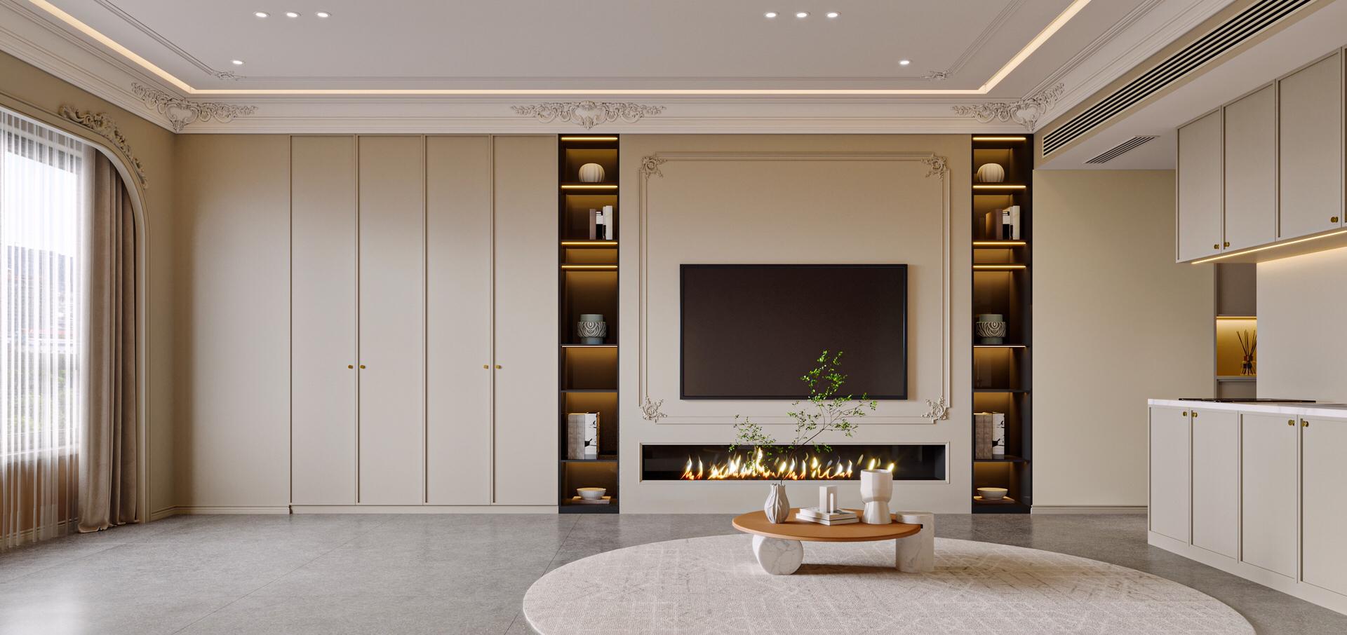 Dự án thiết kế nội thất chung cư 50m2 chị Hường, Hà Nội 7
