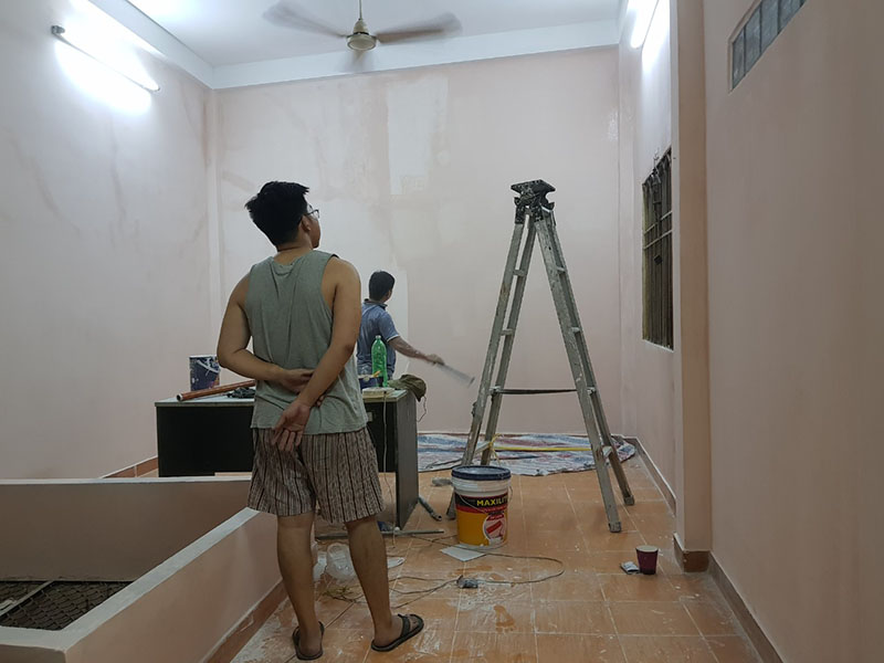 Dự án thi công sơn căn hộ chung cư tại Hà Nội