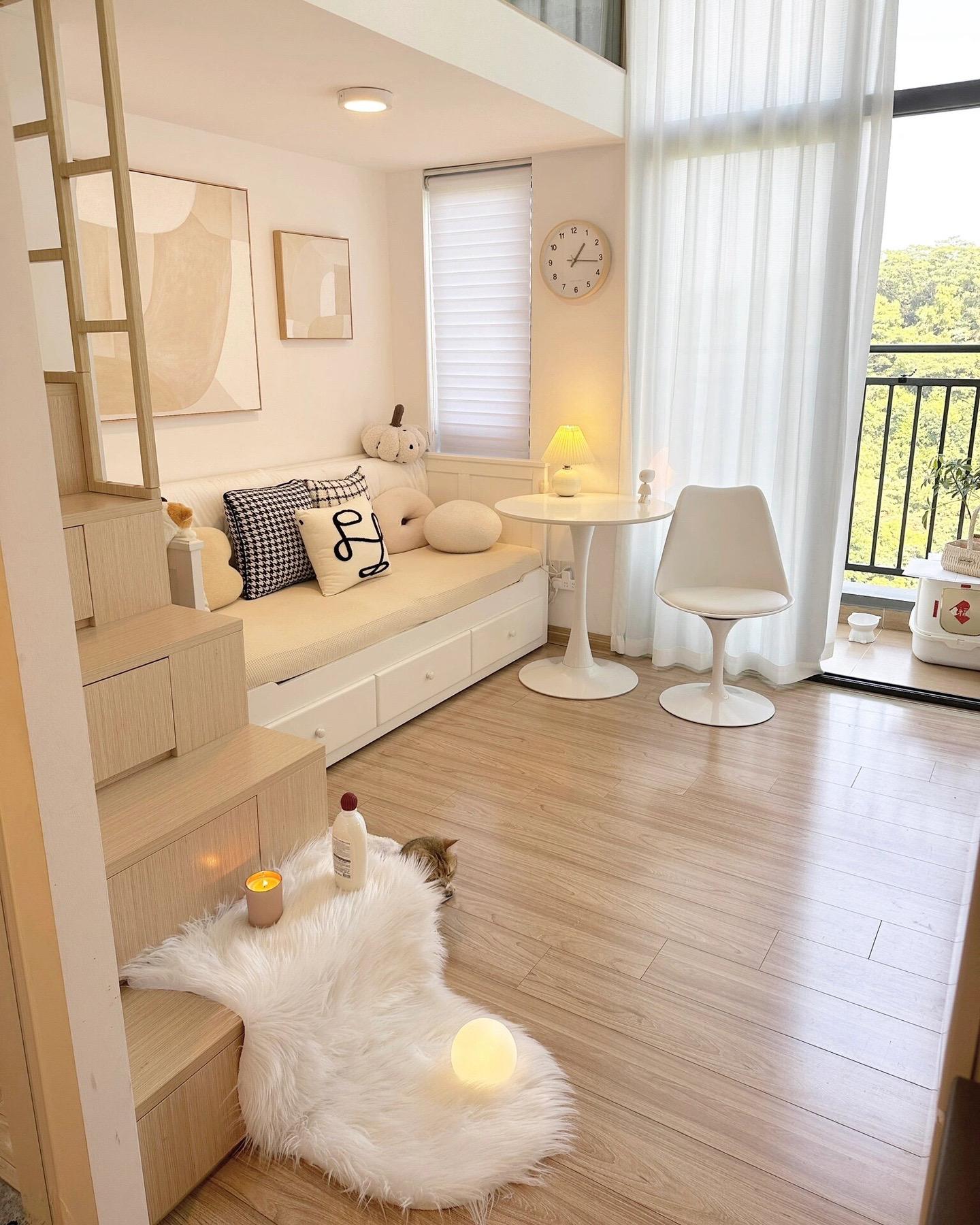 Thiết kế nhà 40m2 có gác lửng hiện đại, tinh tế