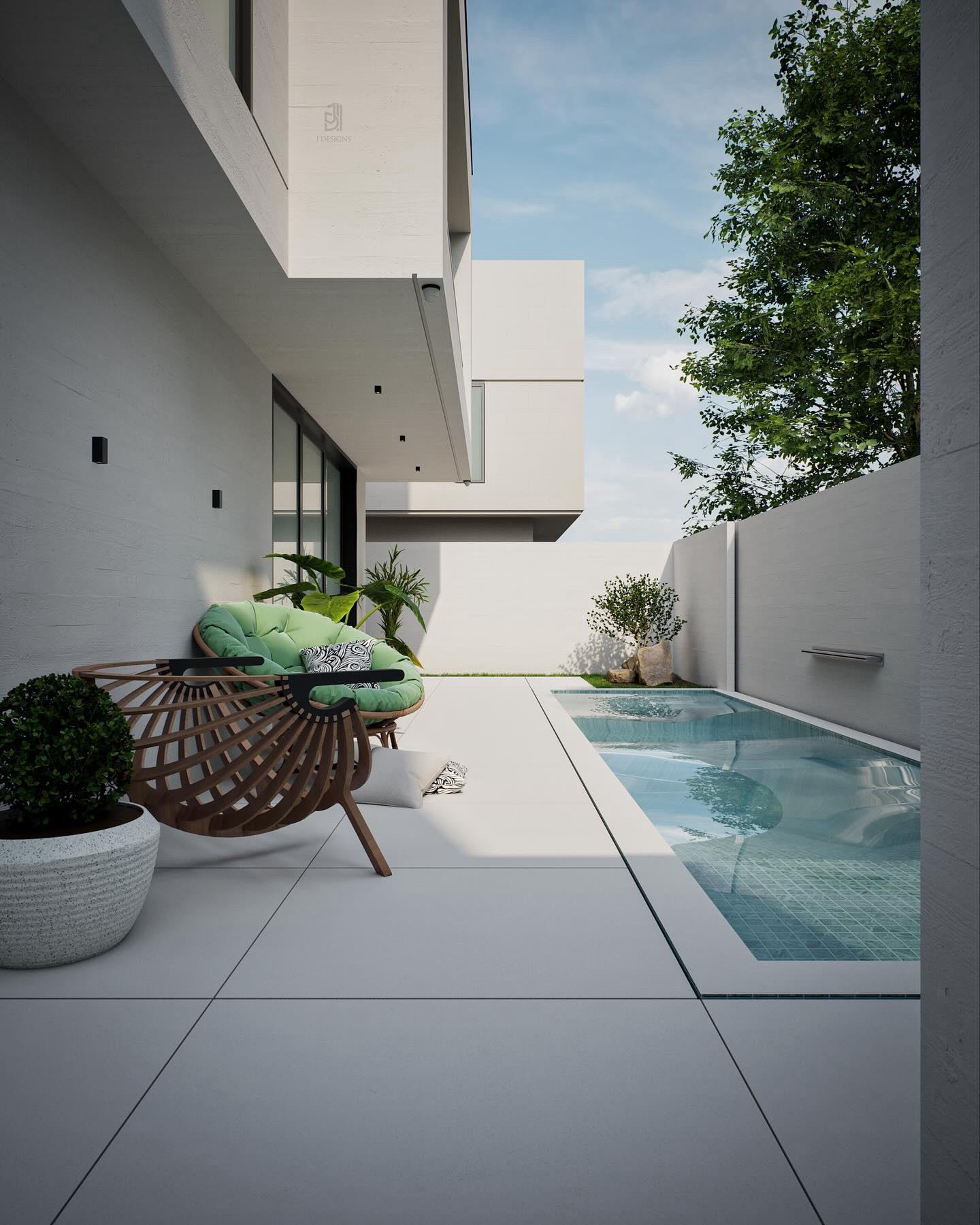 Mẫu thiết kế biệt thự 120m2 hiện đại, đơn giản (7)