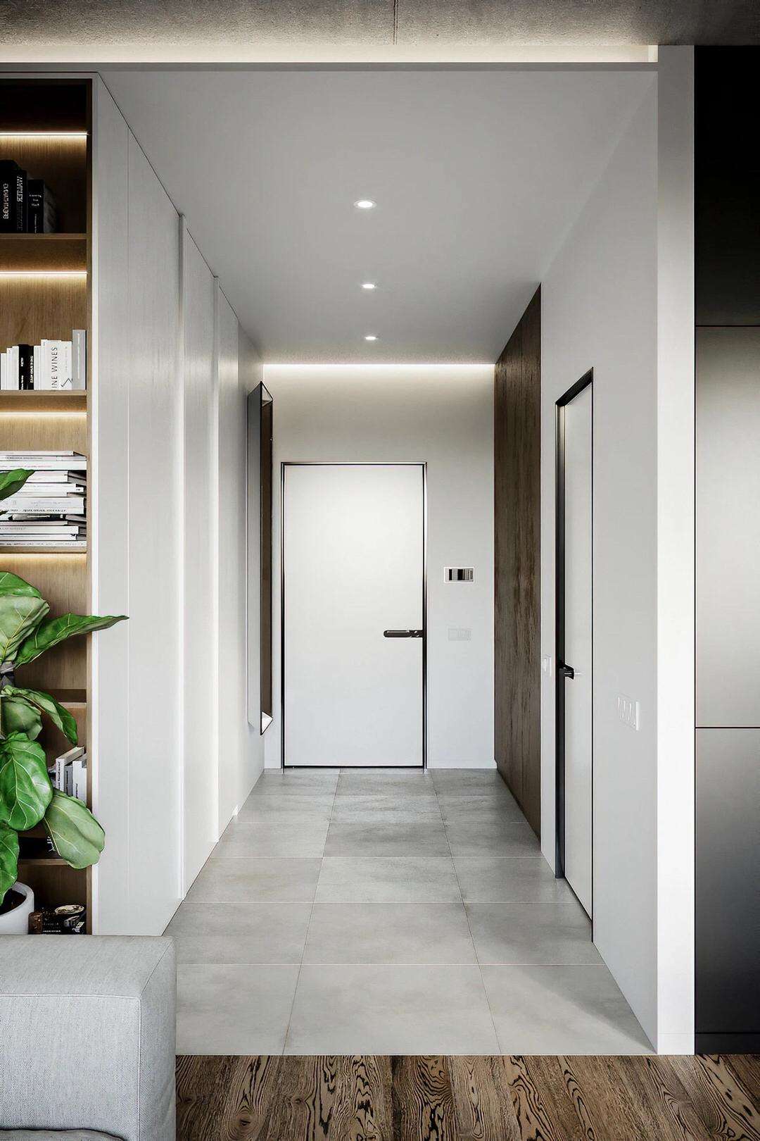 Thiết kế nội thất căn hộ 41m2 đơn giản