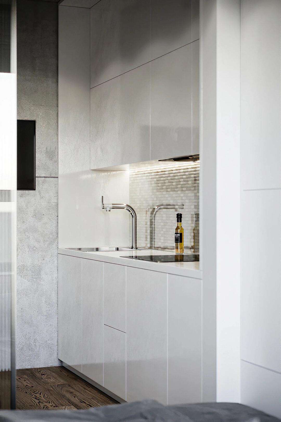 Mẫu thiết kế nội thất căn hộ mini 42m2 (5)