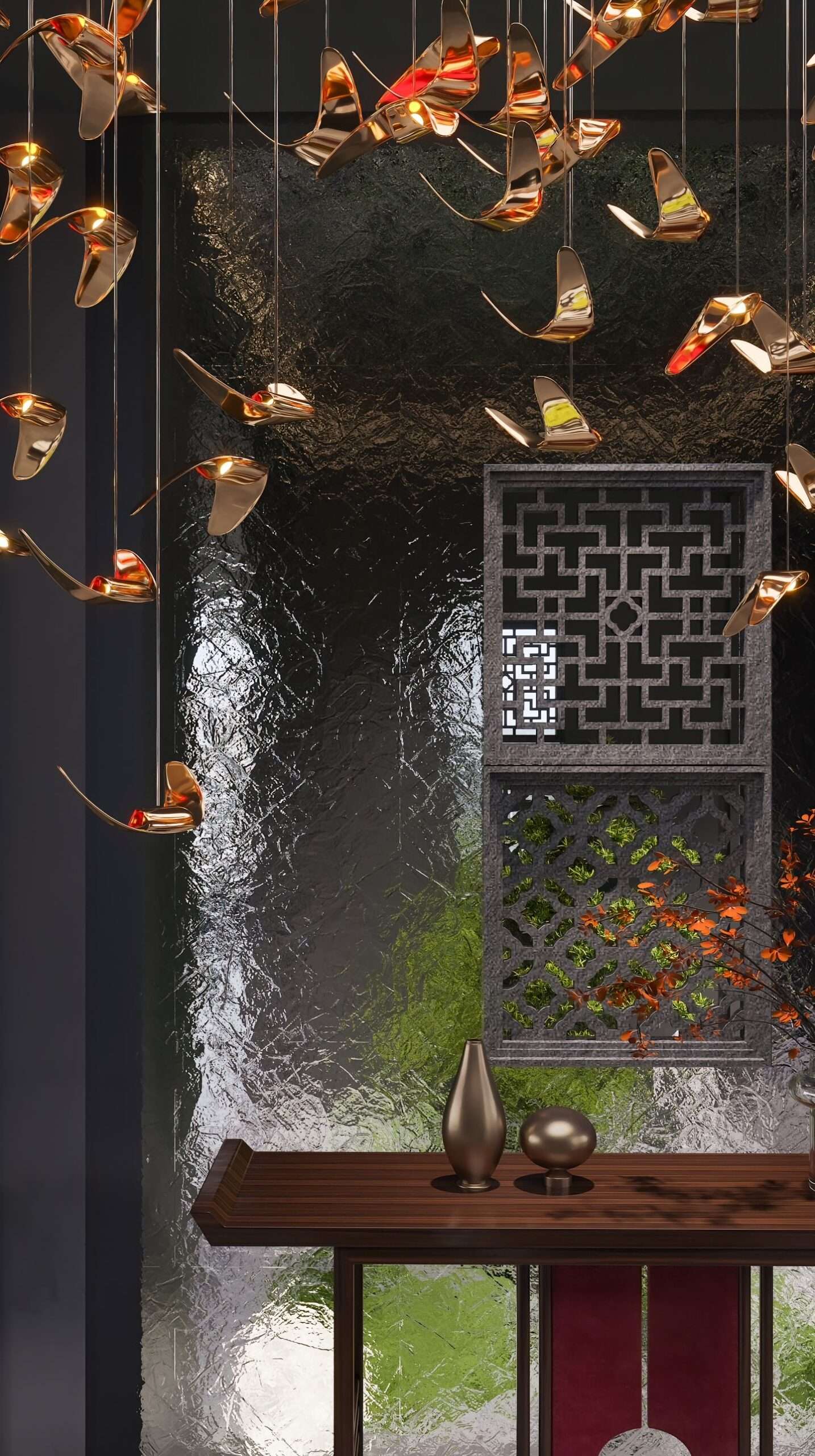 Mẫu thiết kế nội thất nhà hàng sang trọng (9)