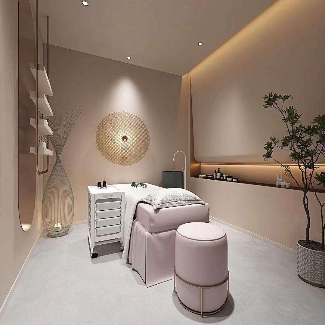 Mẫu thiết kế nội thất spa đơn giản mà sang trọng (2) Mẫu thiết kế nội thất spa đơn giản mà sang trọng (2)