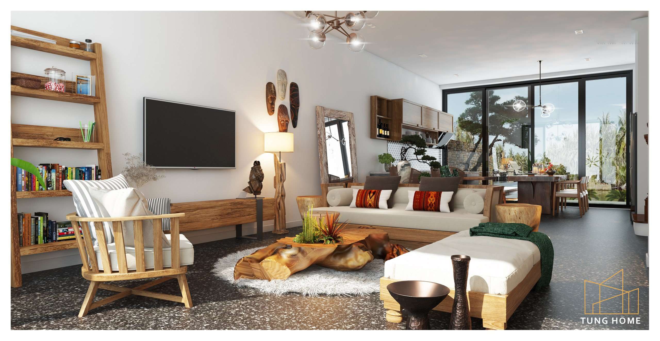 Thiết kế nội thất nhà riêng chị Linh Đà Nẵng (1)