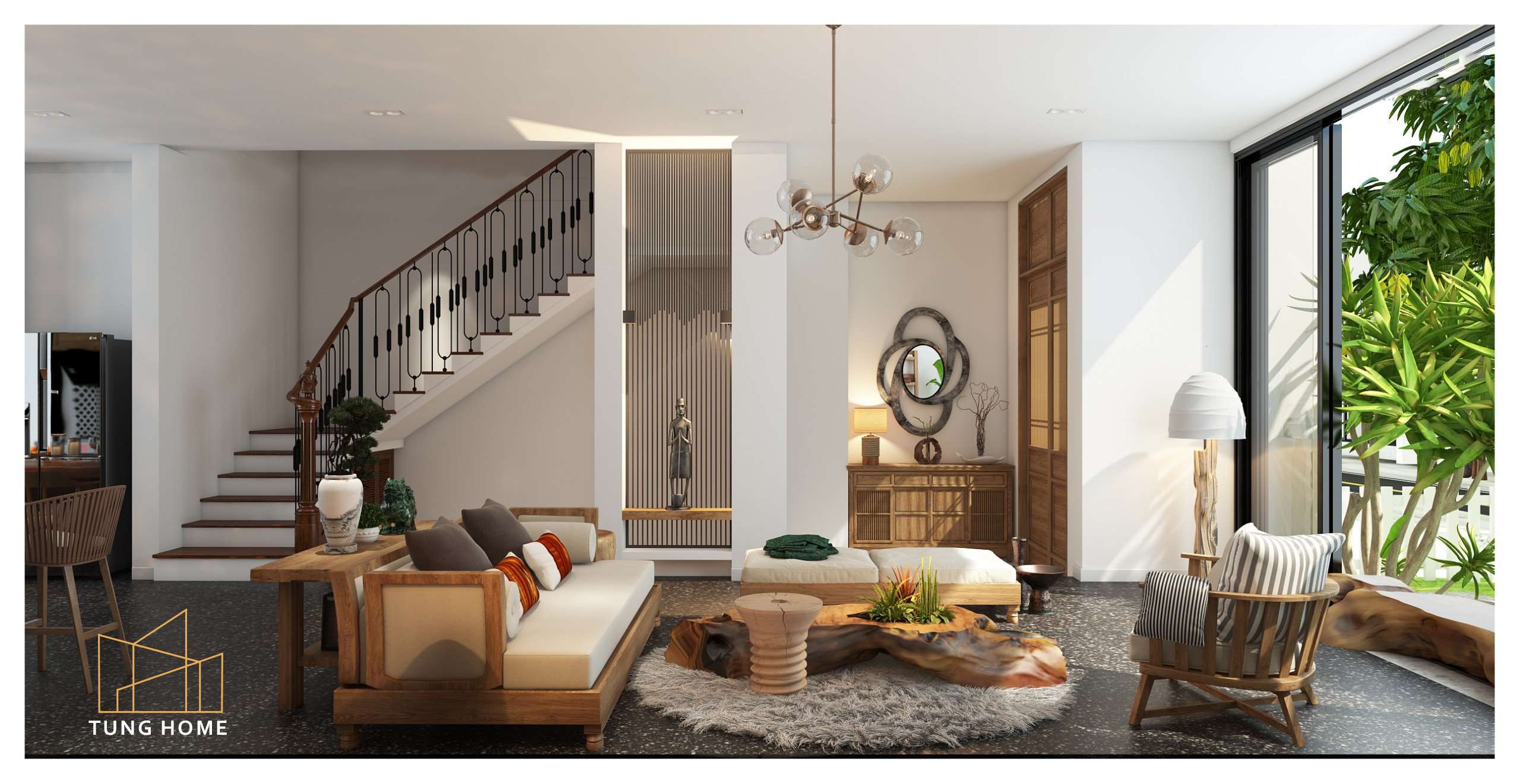 Thiết kế nội thất nhà riêng chị Linh Đà Nẵng (5)