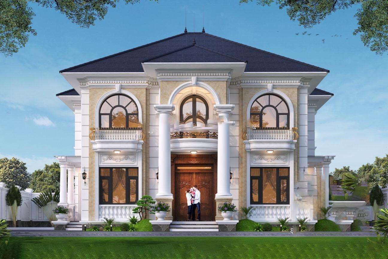 Thiết kế thi công biệt thự tân cổ điển trọn gói (3)
