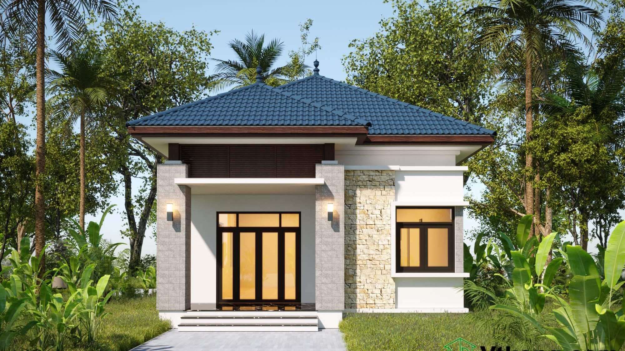 kinh-nghiem-xay-nha-cap-4-voi-130-trieu Mẫu nhà cấp 4 giá rẻ đẹp độc đáo