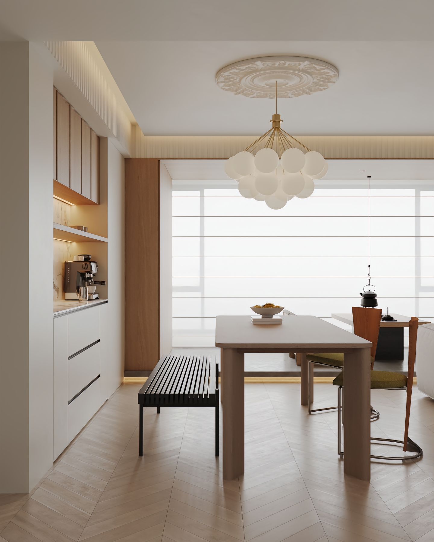 Dự án thiết kế nội thất chung cư anh Dương, chị Hoàn