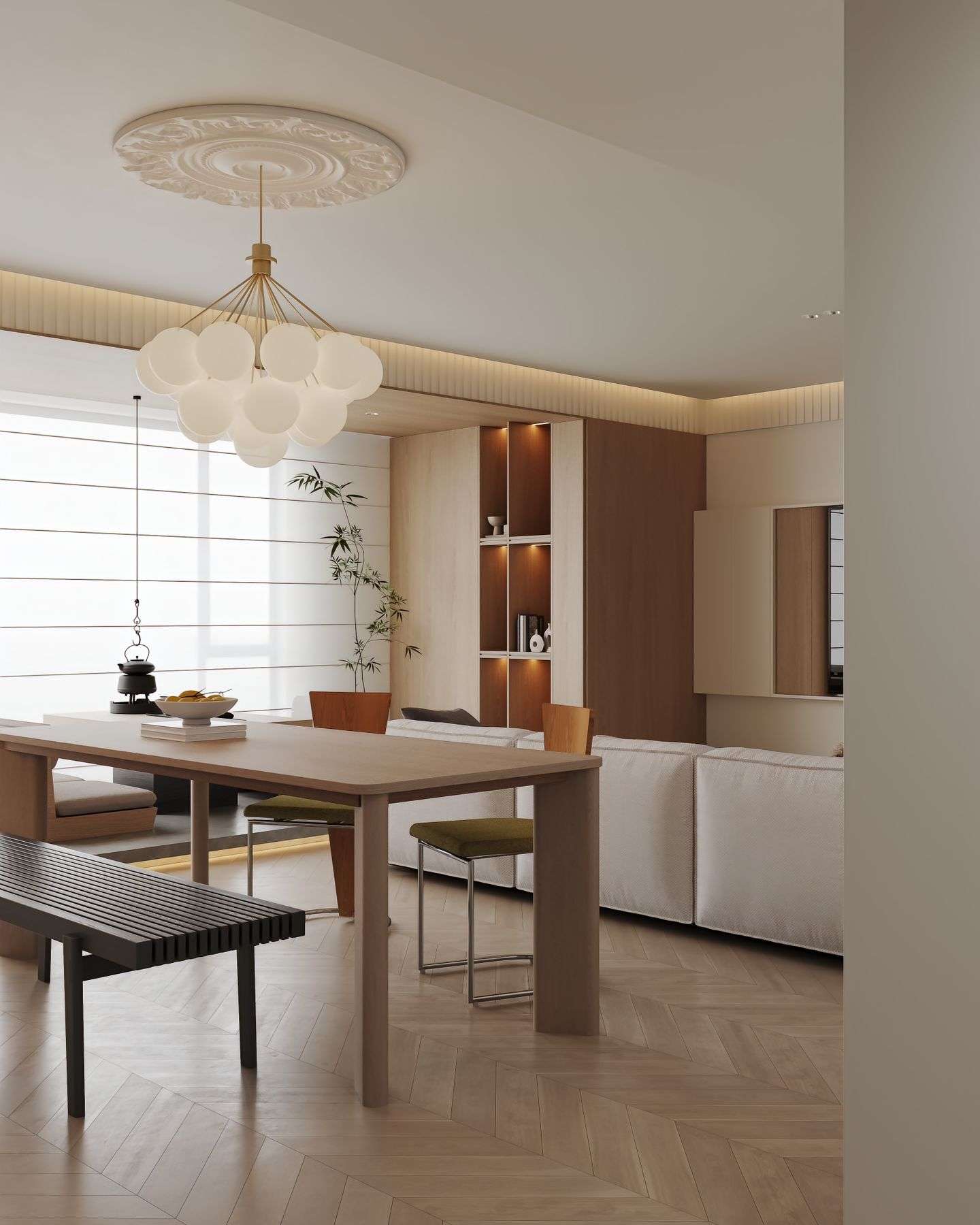 Dự án thiết kế nội thất chung cư anh Dương, chị Hoàn 5