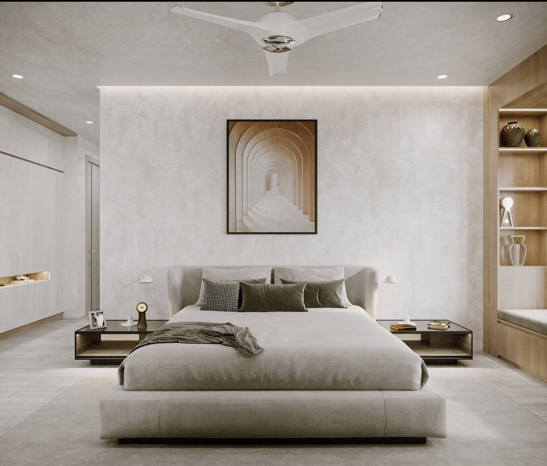 Phòng ngủ biệt thự hiện đại (17)