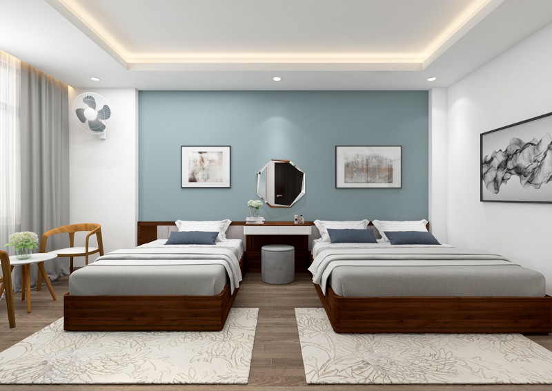 Chi phí xây nhà nghỉ 10 phòng trọn gói