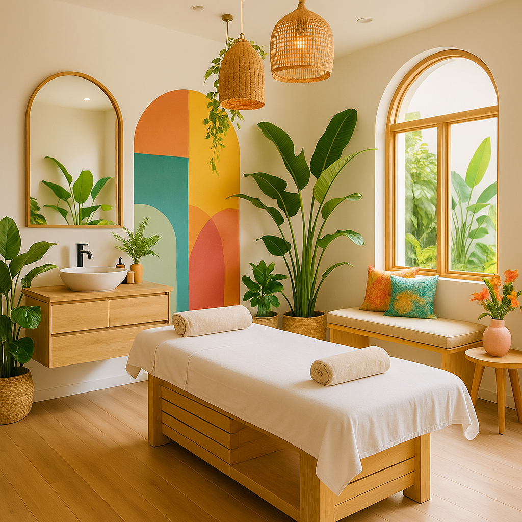 trang trí spa