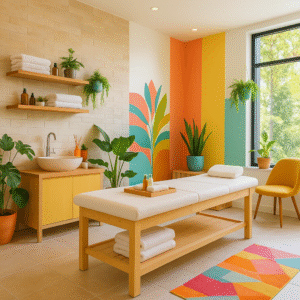 Thiết kế spa mini tại nhà đẹp