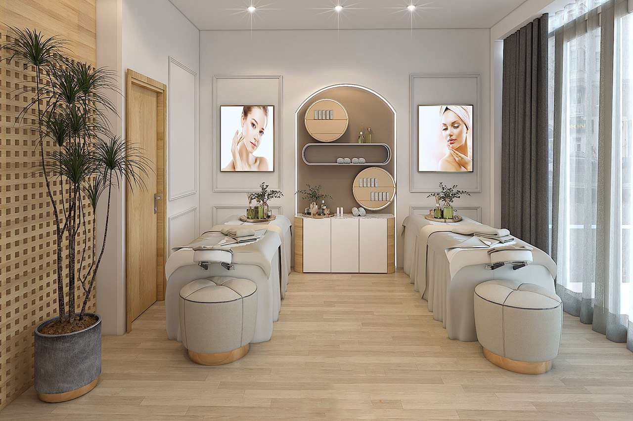Thiết kế spa mini tại nhà đẹp