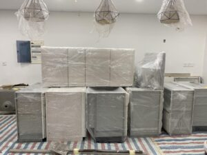 Dàn bếp Takara đang chuẩn bị lắp ráp