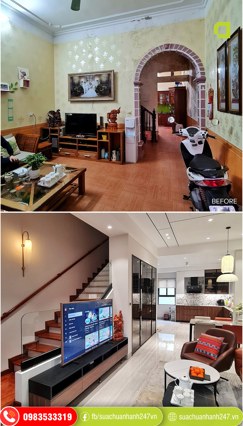 dịch vụ cải tạo nhà cũ Hà Nội giá rẻ