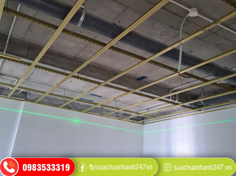 Thi công trần thạch cao đẹp Cầu Giấy Thi công trần thạch cao đẹp Cầu Giấy