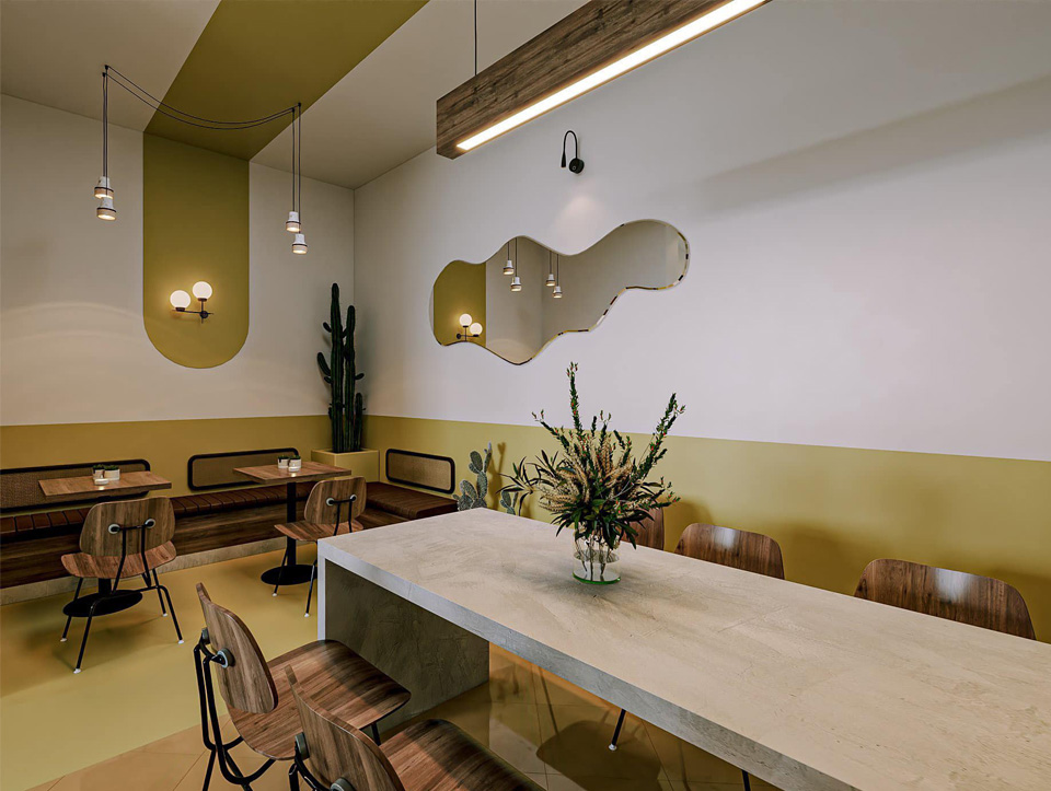 tự thiết kế và cải tạo nhà cũ thành quán cafe nhỏ xinh