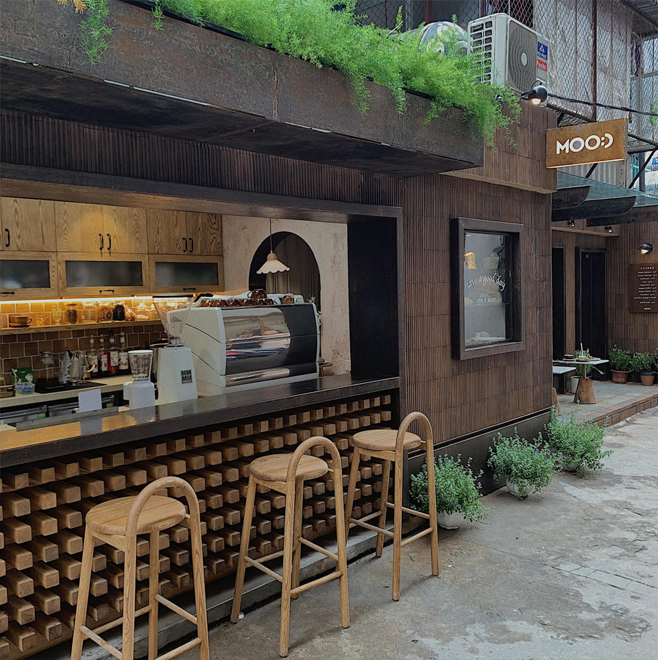 cải tạo nhà cũ thành quán cafe sân vườn