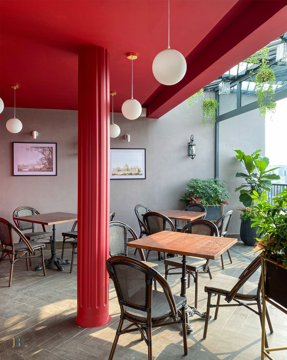mẫu thiết kế quán cafe đẹp từ nhà cũ
