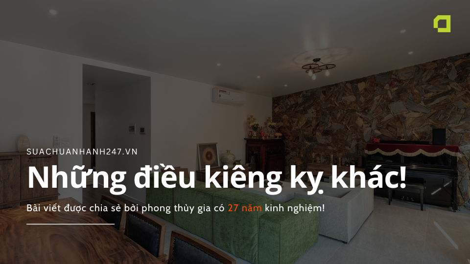 Kiêng kỵ sửa nhà