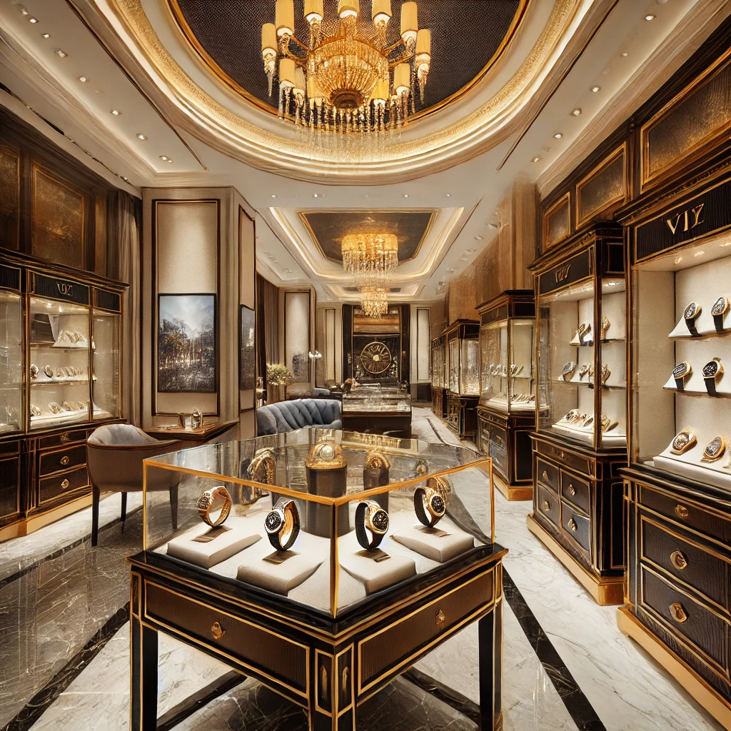 Thi công thiết kế shop đồng hồ Thi công thiết kế shop đồng hồ