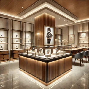 Thiết kế shop đồng hồ đẹp