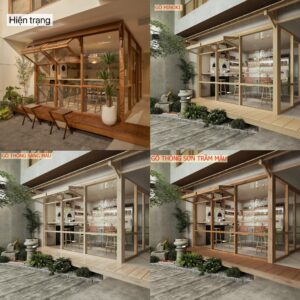 Cải tạo quán cafe giá rẻ