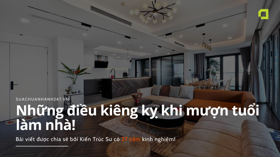 Kiêng kỵ xây nhà Kiêng kỵ xây nhà