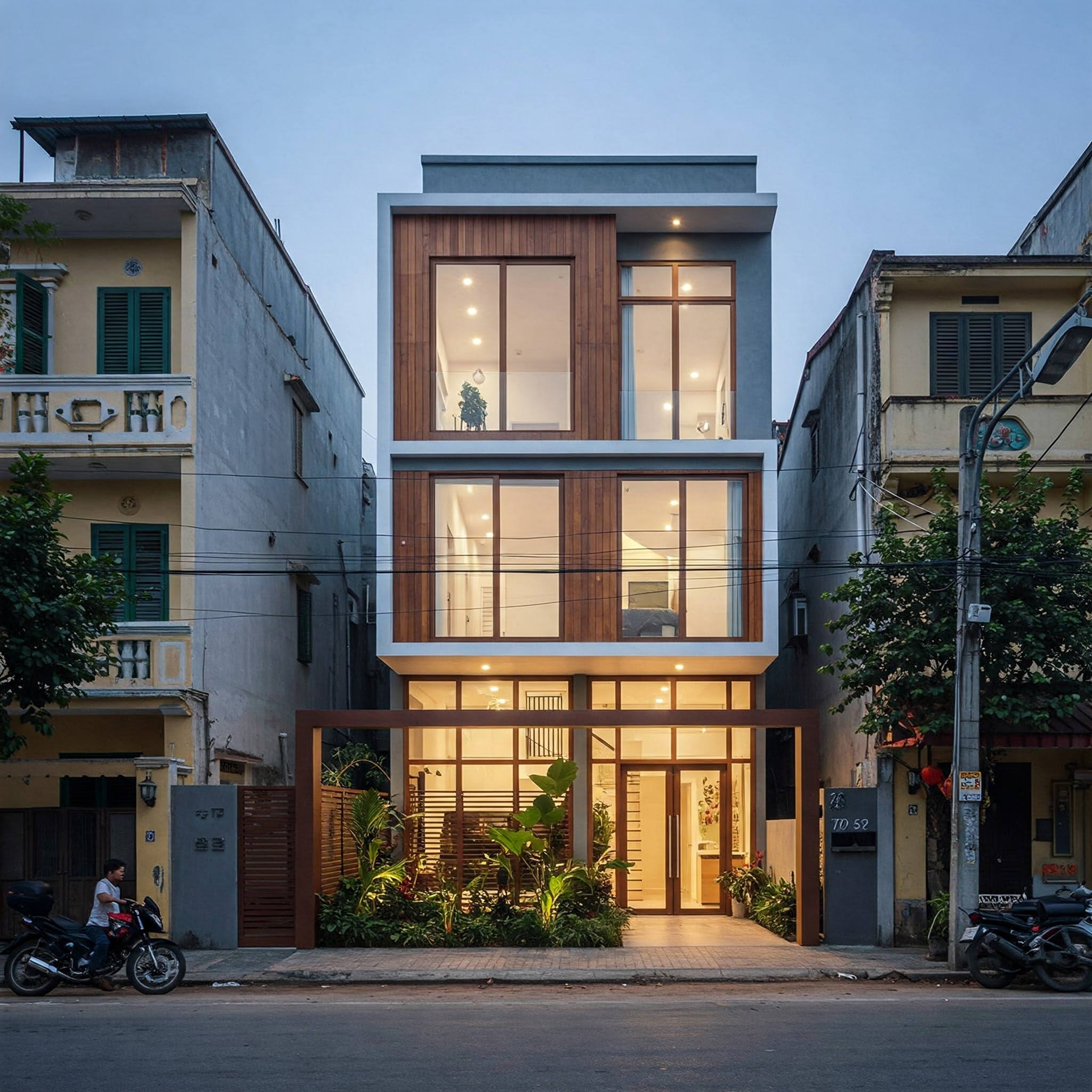 Xây nhà 2 tầng 70m2 Xây nhà 2 tầng 70m2
