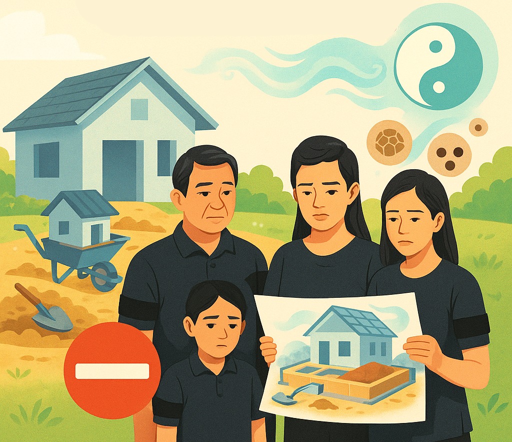 kiêng xây nhà khi đang để tang kiêng xây nhà khi đang để tang