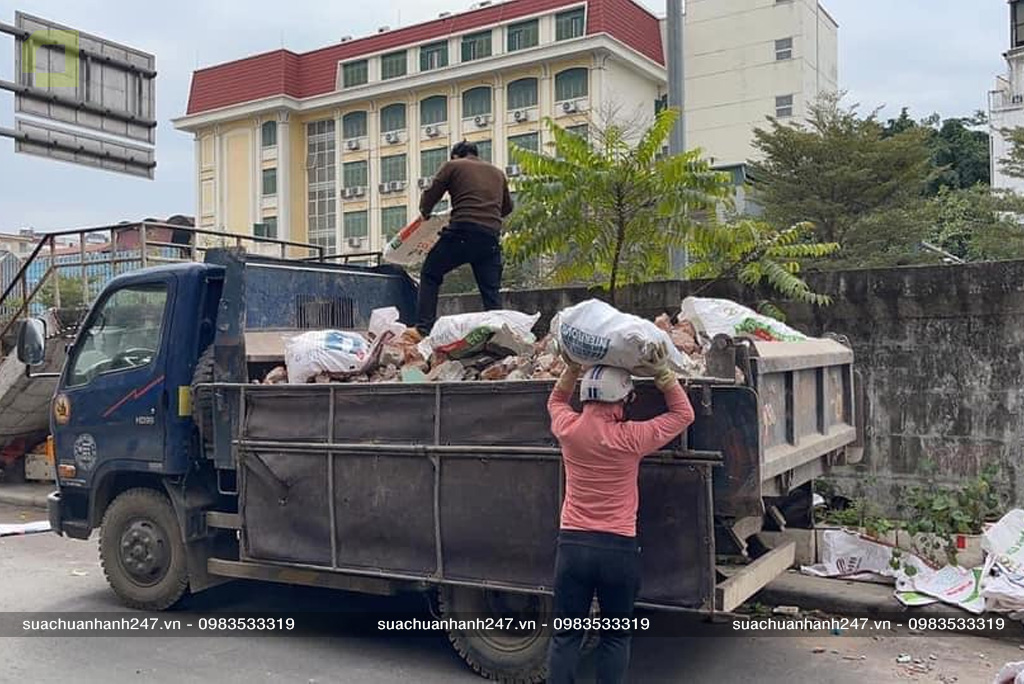 Hạng mục tháo dỡ, vận chuyển phế thải