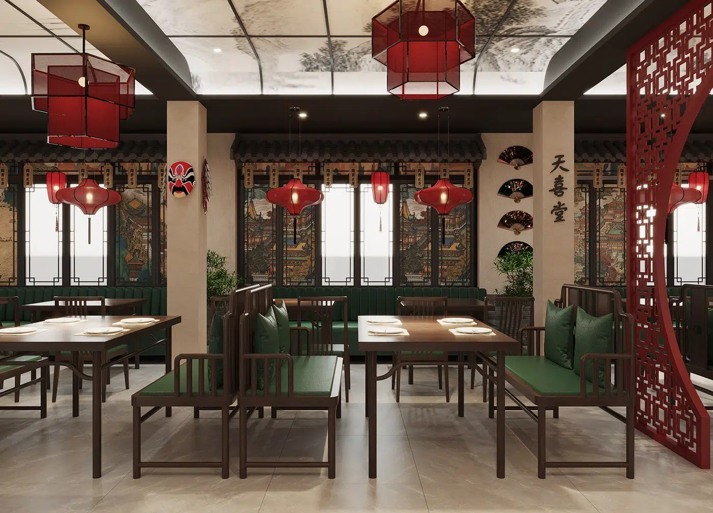 Dự án thi công cải tạo quán ăn phong cách Đông Âu 6