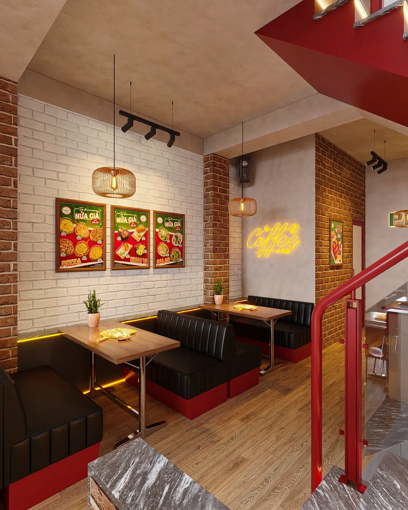 cải tạo quán pizza 2