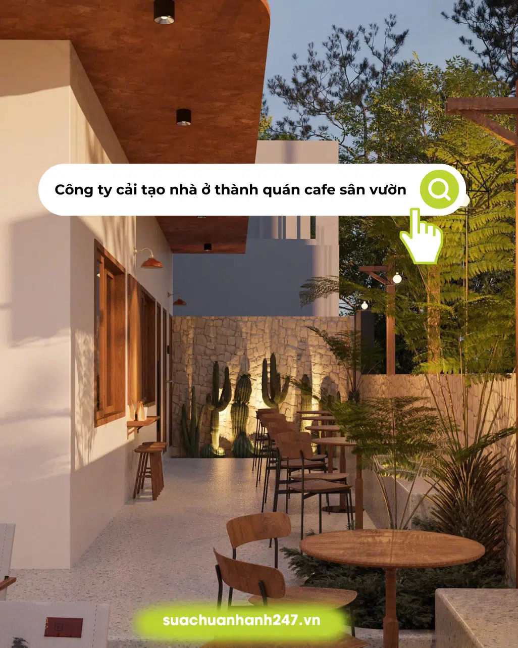 Đơn vị thi công cải tạo nhà thành quán cafe tại Hà Nội uy tín