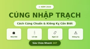 Cúng Nhập Trạch: Cách Cúng Chuẩn