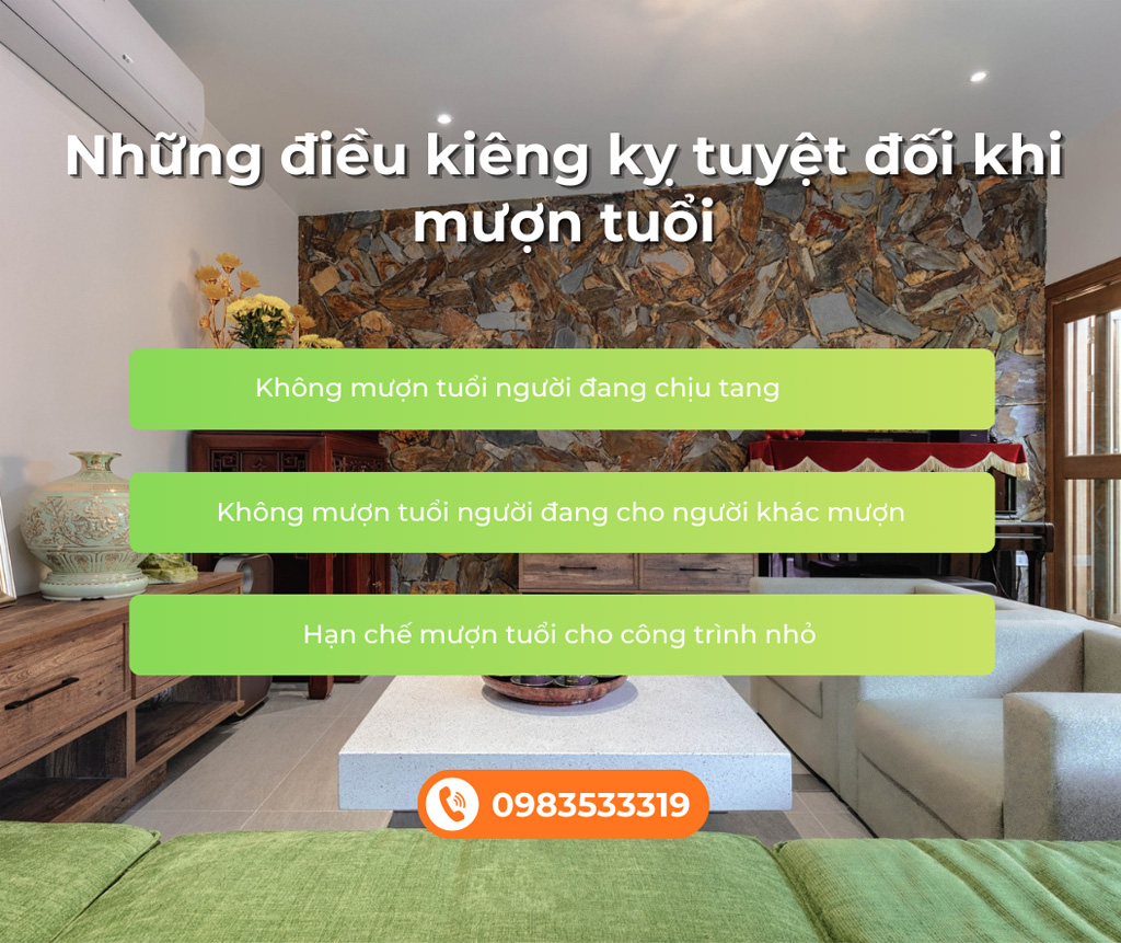Những điều kiêng kỵ tuyệt đối