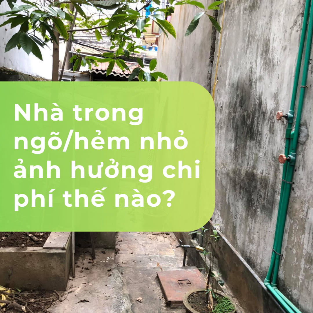 Nhà trong ngõ/hẻm nhỏ