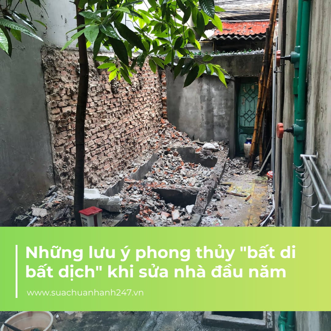 Những lưu ý phong thủy