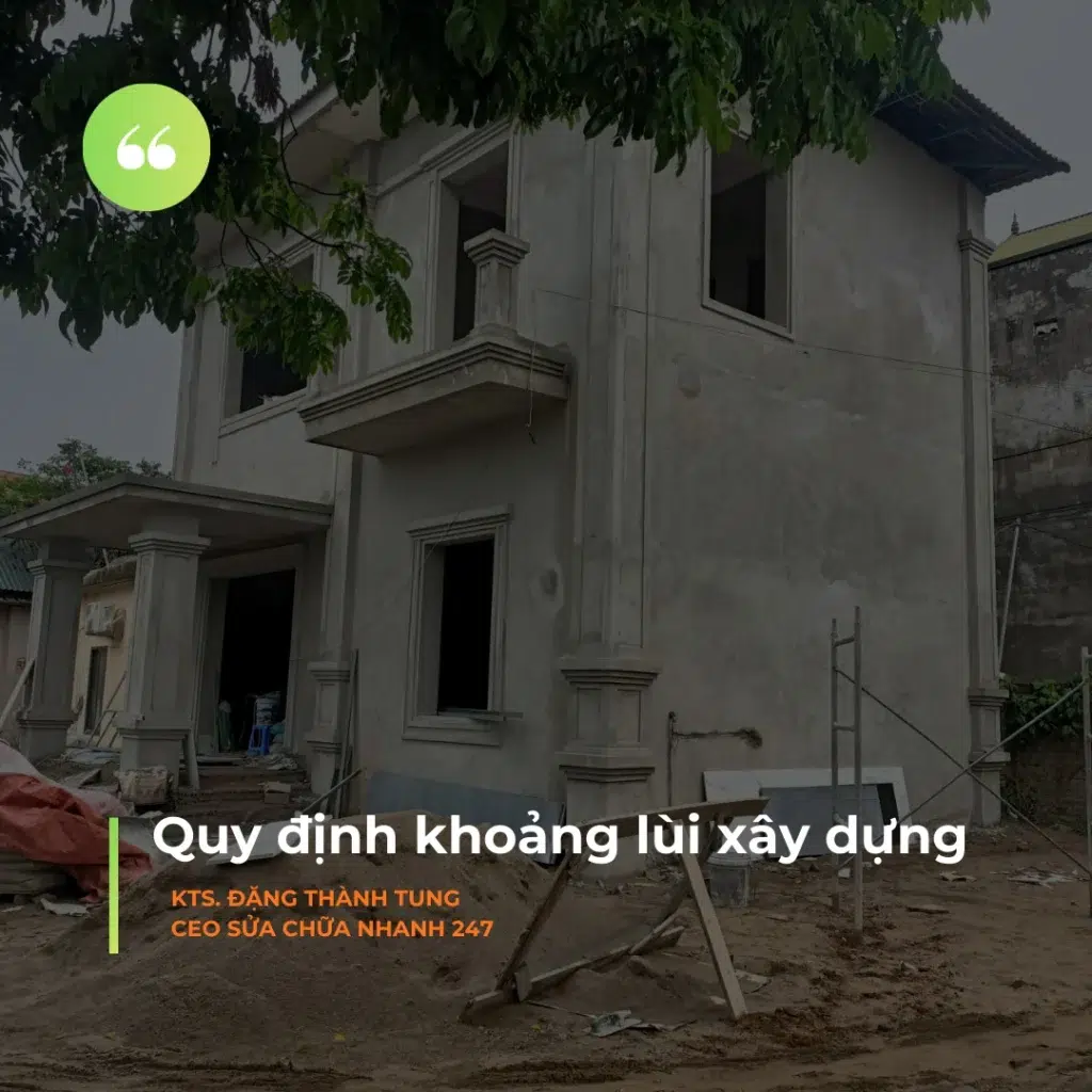 Quy Định Khoảng Lùi Xây Dựng