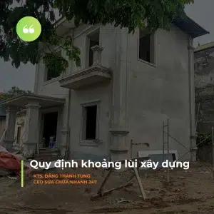 Quy Định Khoảng Lùi Xây Dựng