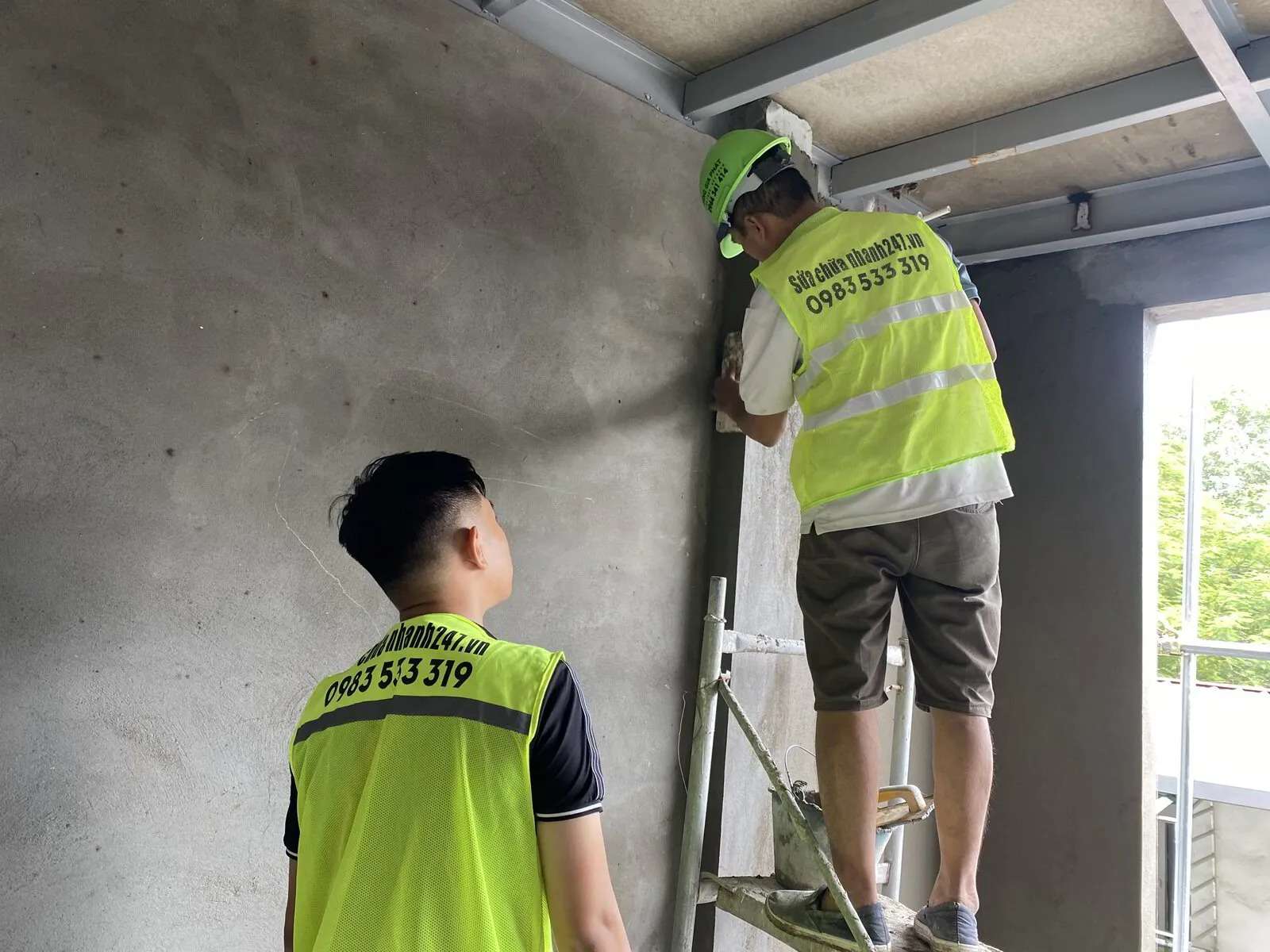 Hình ảnh thi công 1