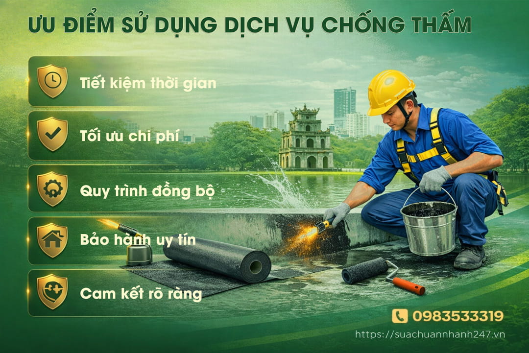 Ưu điểm khi sử dụng dịch vụ
